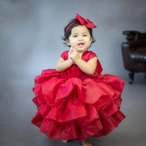 Red dress